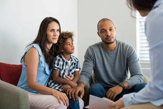 Family attending a family counseling and family therapy in Tucson