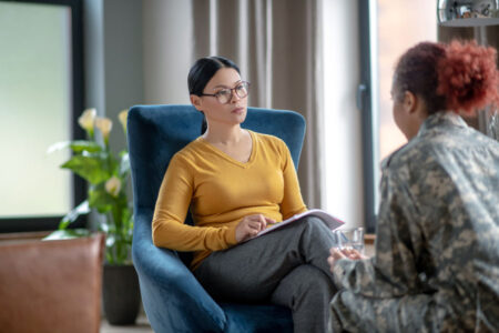 First EMDR Session for a military woman at Tucson Outpatient Services in Tucson
