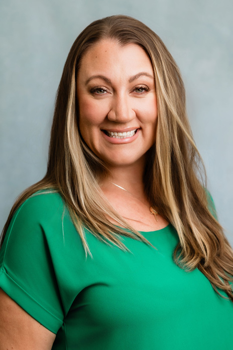 top-about-team-cione-audrey Portrait of Audrey Cione, certified therapist at Tucson Outpatient Psychiatry.